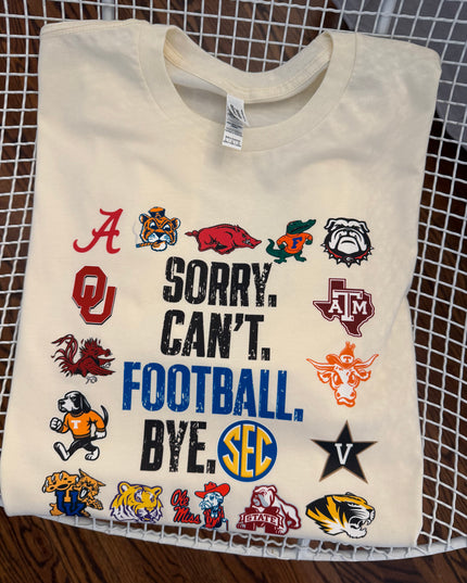 SEC sorry can’t