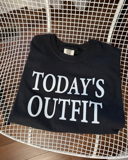 Today’s outfit BOXY CROP tee