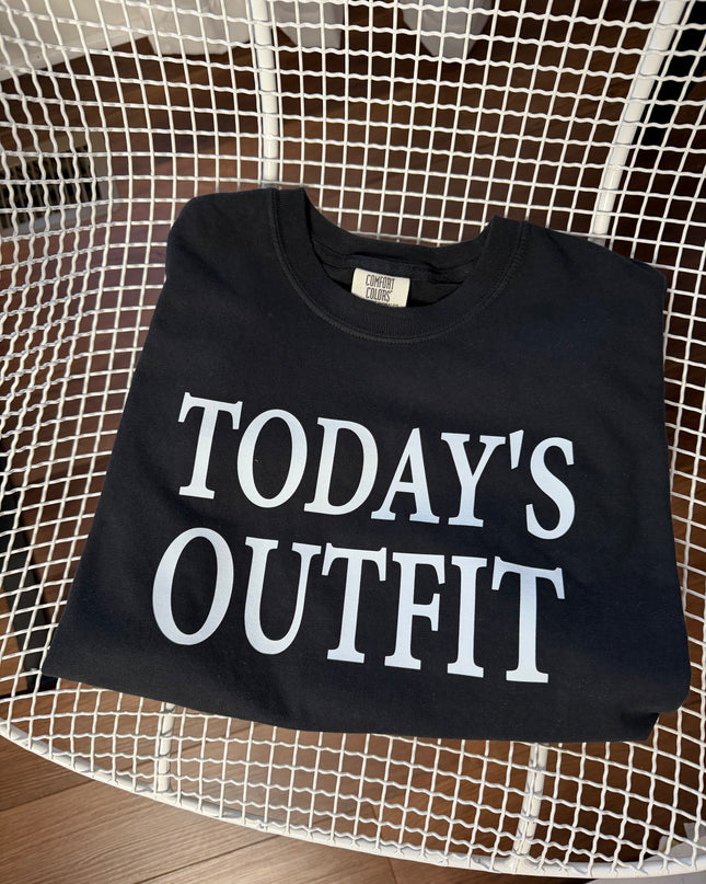 Today’s outfit BOXY CROP tee