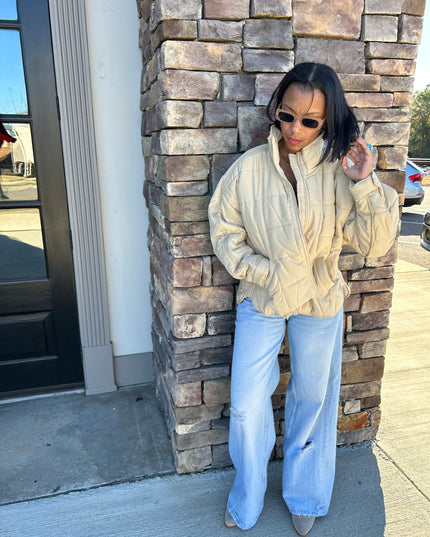 Kaley quilted puffer