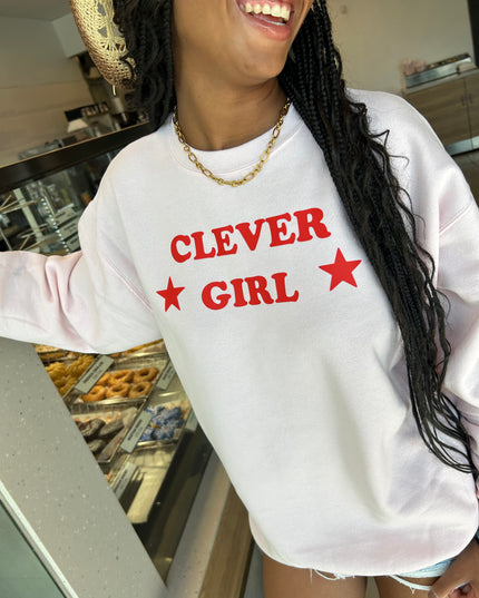 Clever girl sweatshirt