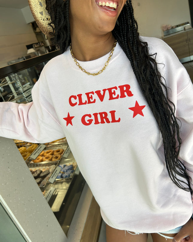 Clever girl sweatshirt