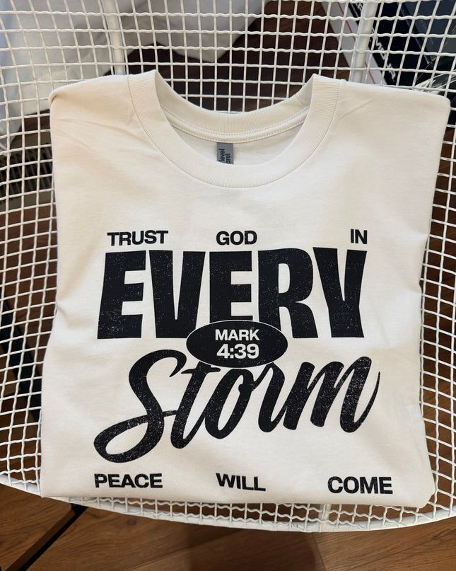 Every Storm cropped boxy tee