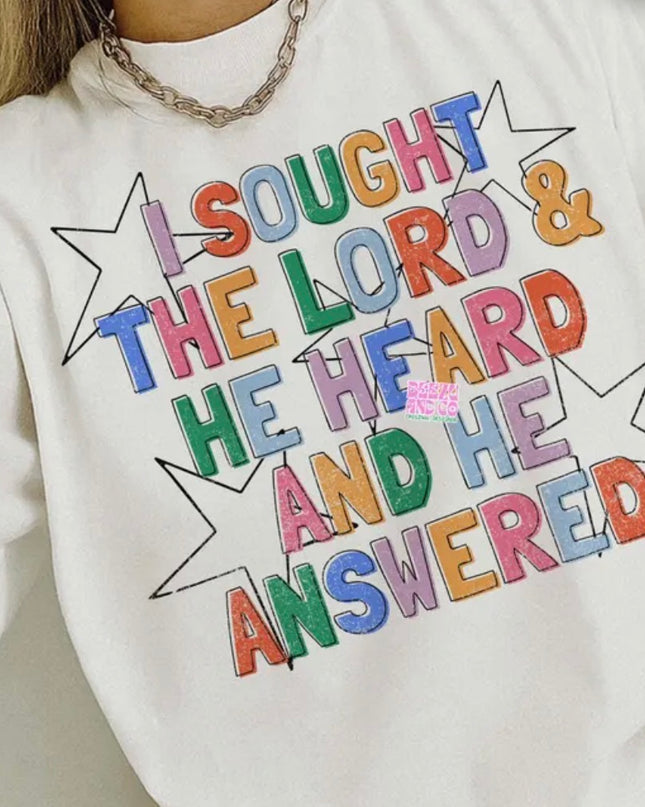 I sought the Lord tee