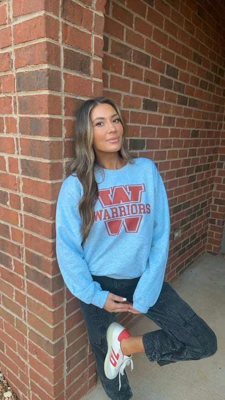 W -WARRIORS sweatshirt