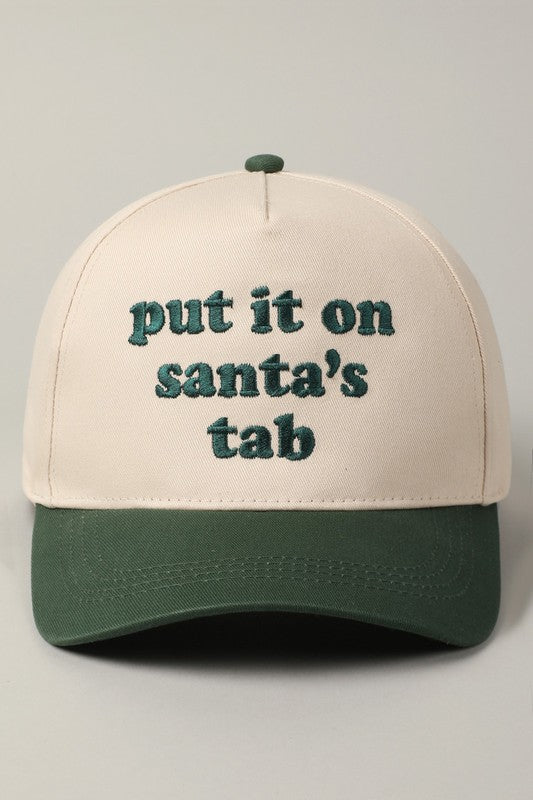 Santa’s tab trucker