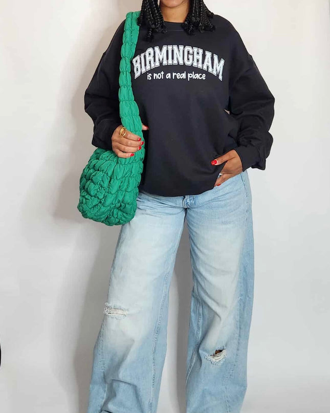 Not a real place sweatshirt (unisex)