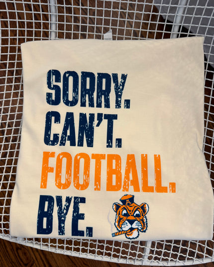 Auburn sorry can’t tee