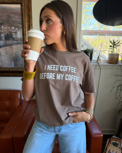 Need coffee tee