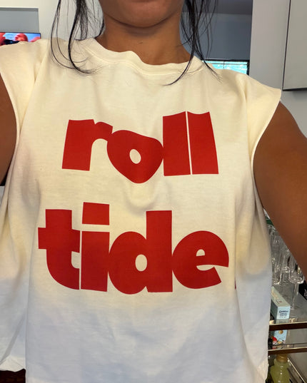 Roll tide muscle tee