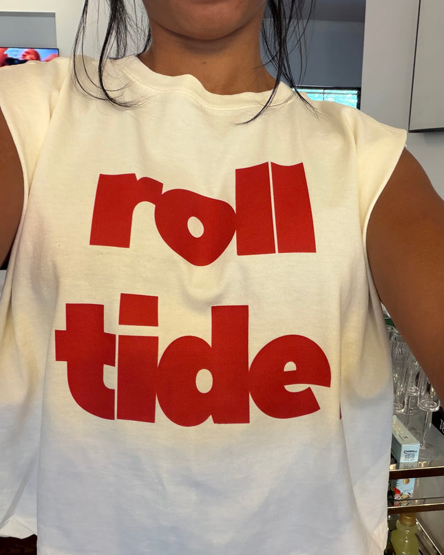 Roll tide muscle tee