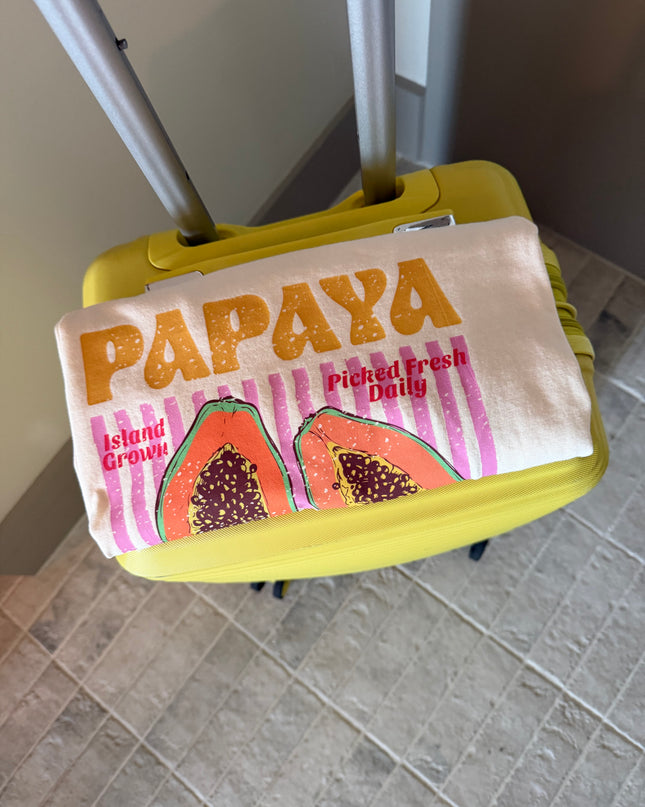 Papaya tee