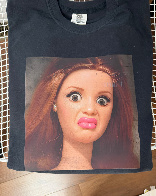 Doll face tee