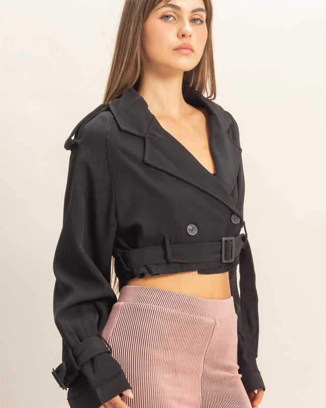 Carrie cropped trench