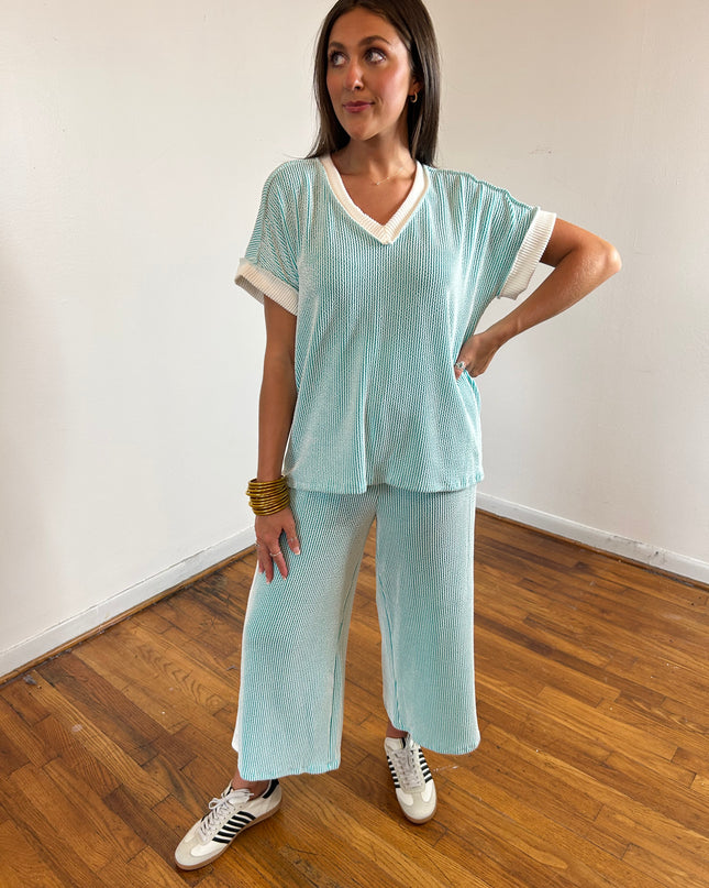 Linley ribbed set
