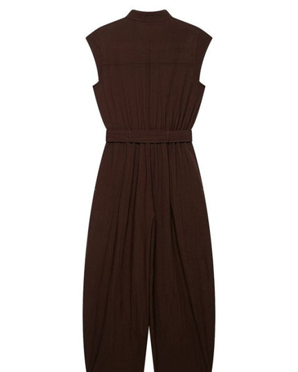 Jones belted jumpsuit