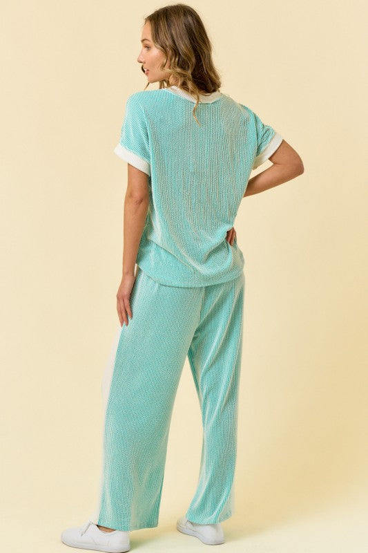 Linley ribbed set