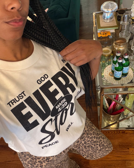 Every Storm cropped boxy tee