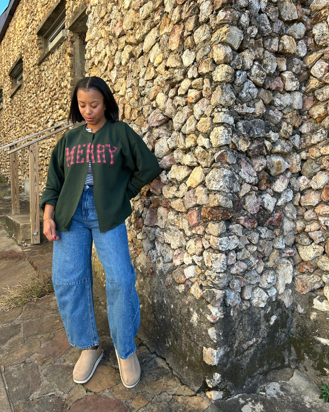 MERRY sweatshirt/cardi