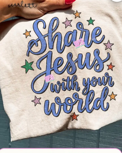 Share Jesus tee