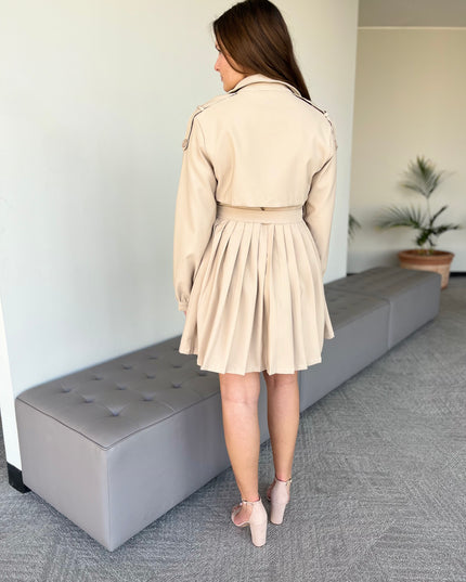 Traci trench dress