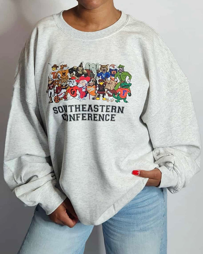 SEC mascot sweatshirt