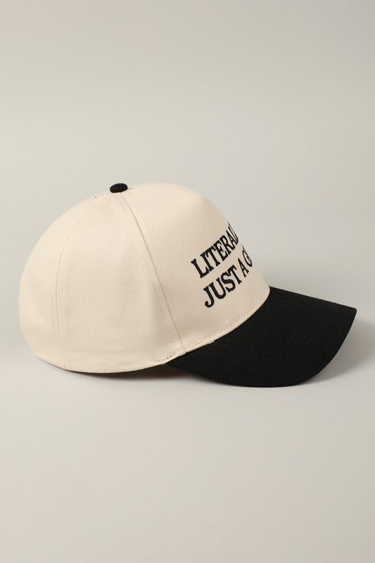 Just a girl cap