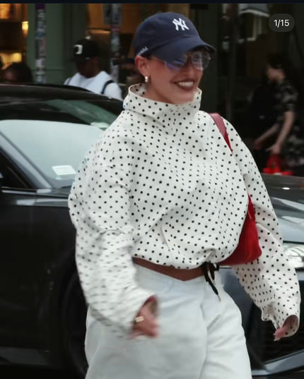 Paige polka dot jacket