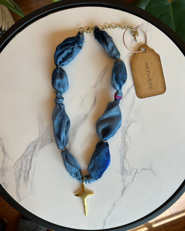 Scarf necklace