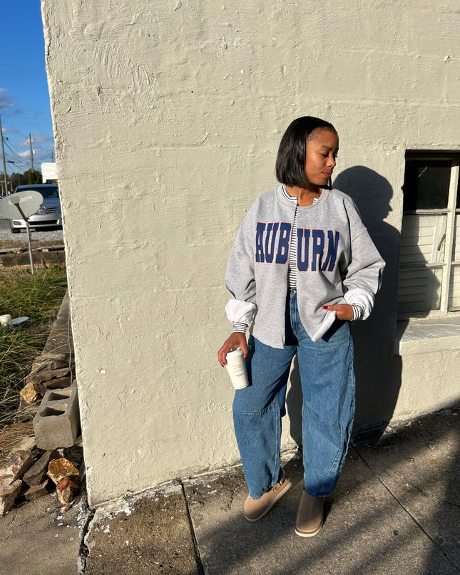Auburn sweatshirt/ cardi
