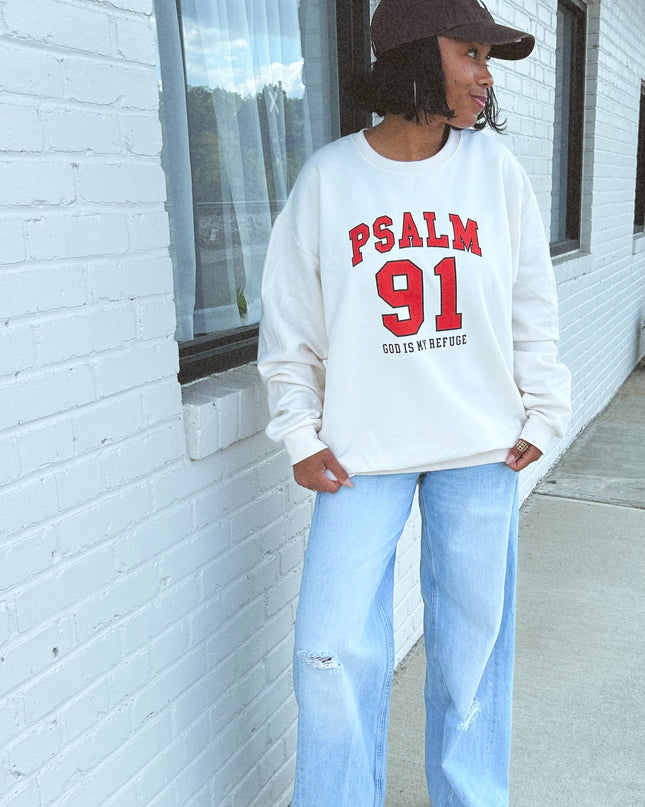 Psalm 91 sweatshirt