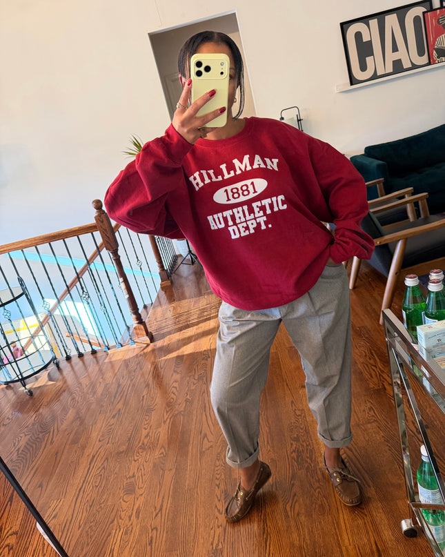 Hillman athletic dept crew