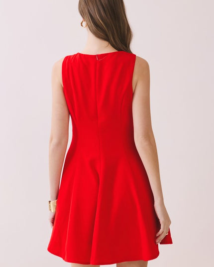Red Merrit dress