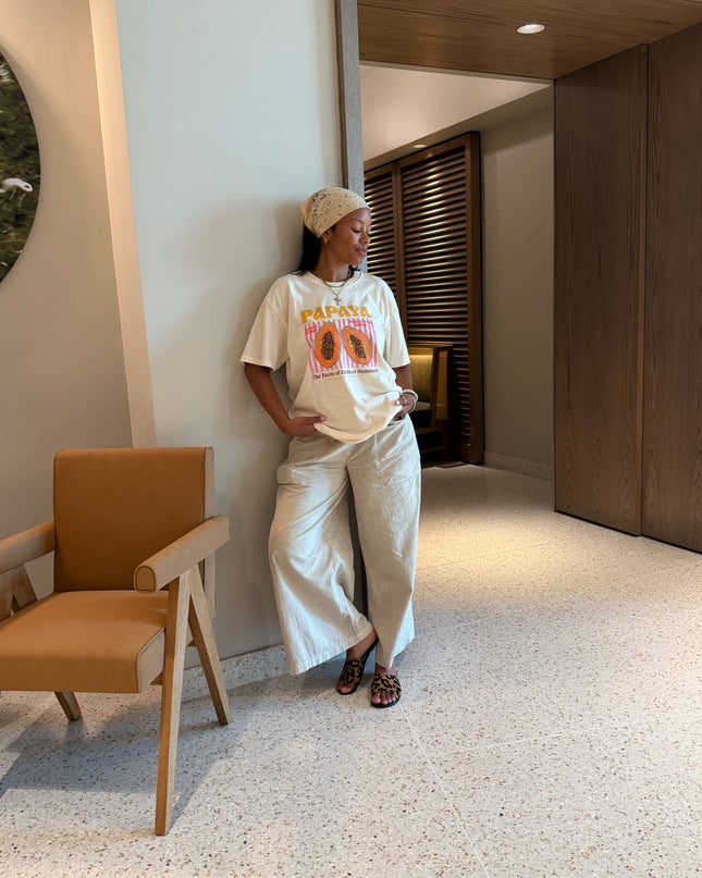 Papaya tee