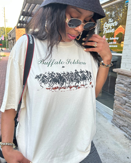 Buffalo soldiers tee