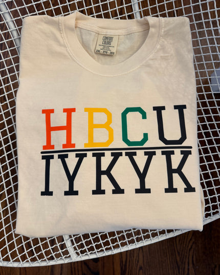 HBCU iykyk tee