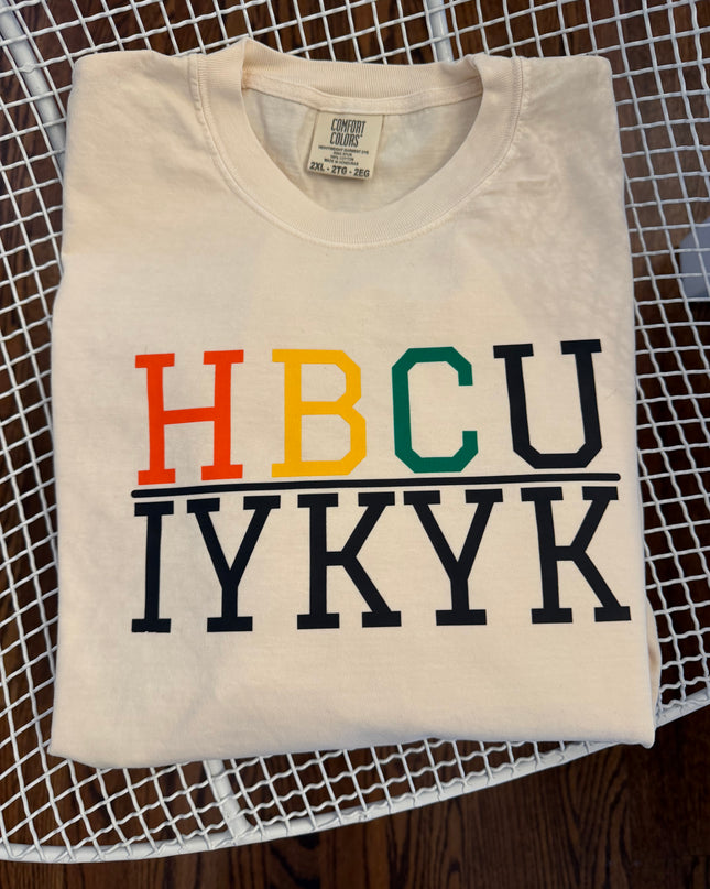 HBCU iykyk tee