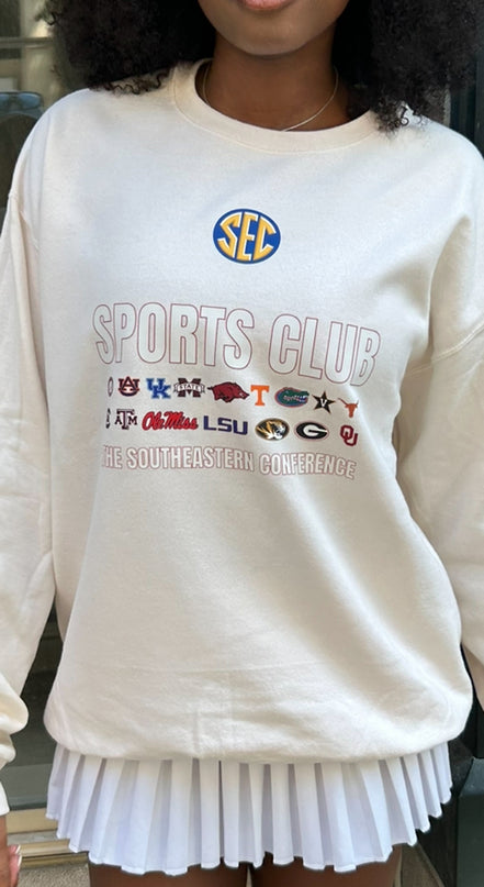 SEC sports club sweatshirt