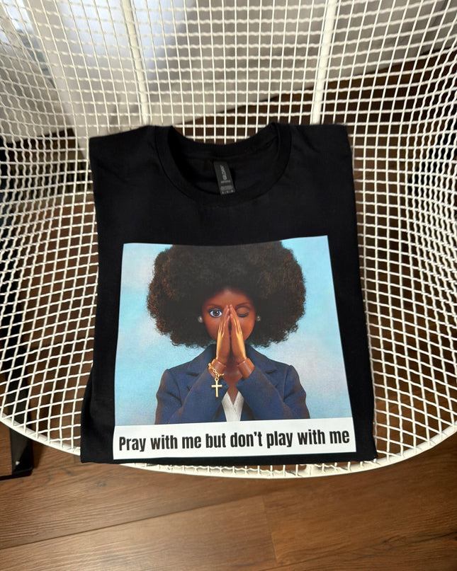 Doll face Afro tee