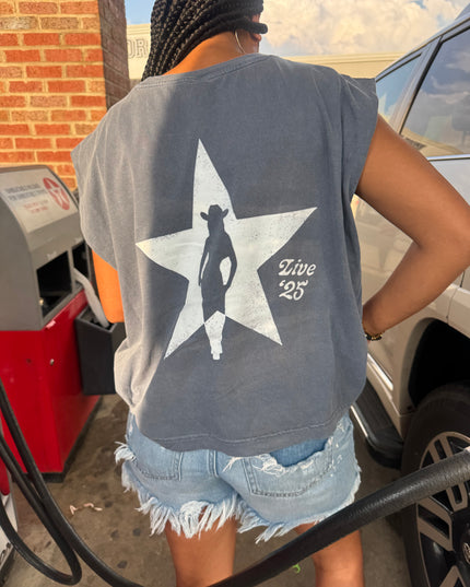 Deja Blue tee