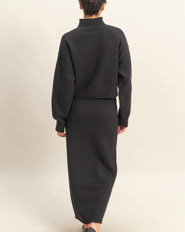 Bonnie sweater skirt set