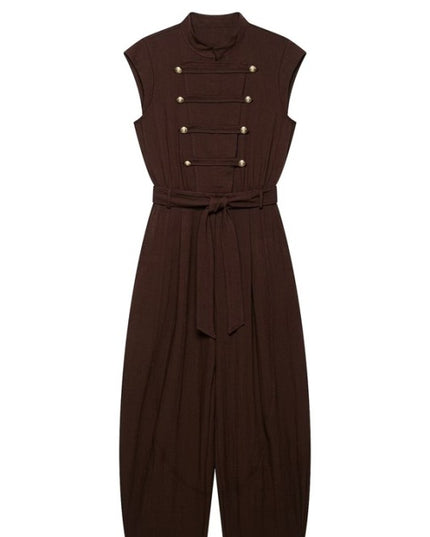 Jones belted jumpsuit