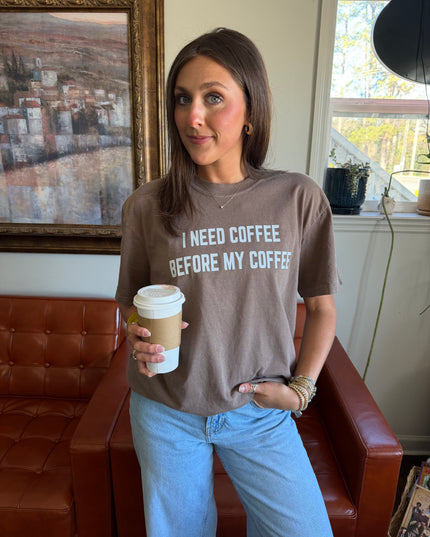 Need coffee tee