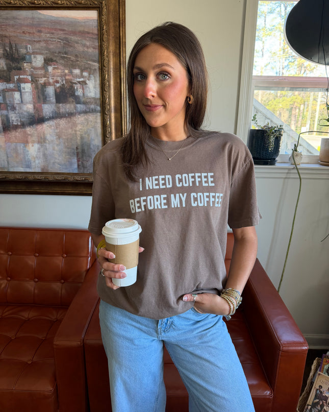 Need coffee tee