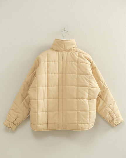 Kaley quilted puffer