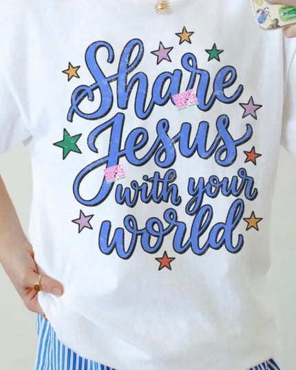 Share Jesus tee
