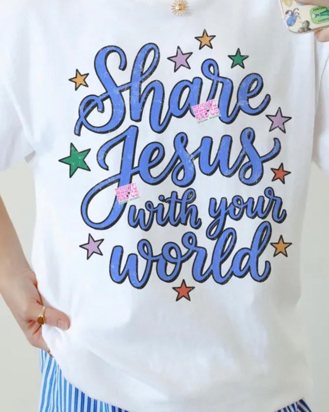 Share Jesus tee