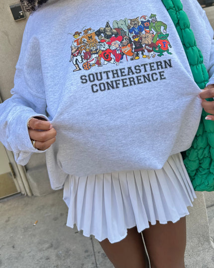 SEC mascot sweatshirt