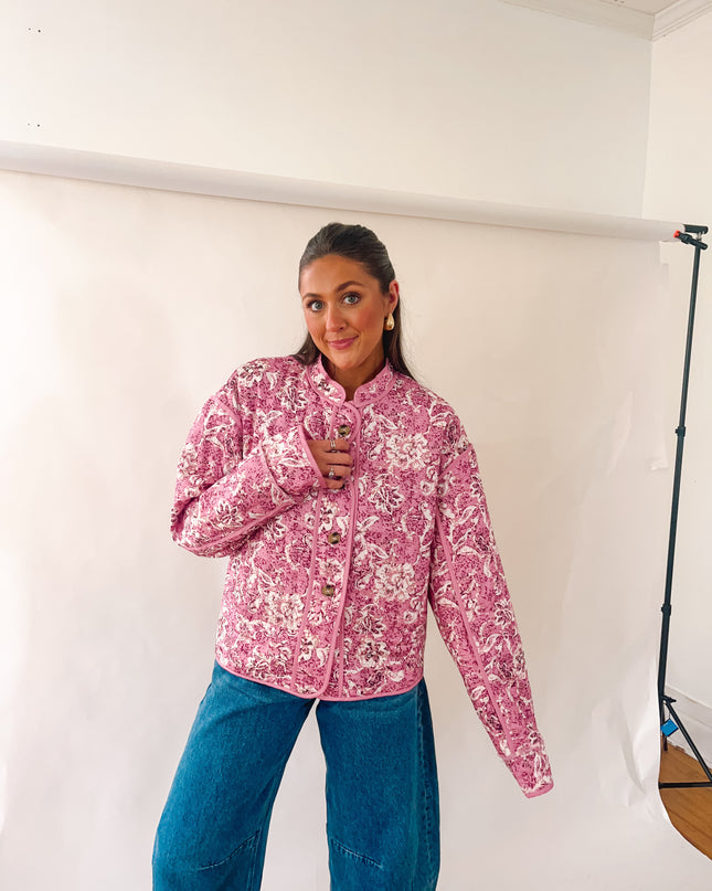 Paisley Quilted Jacket