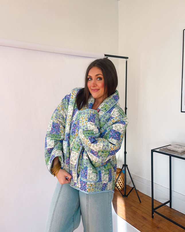 Floral Quilted Jacket